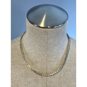 Tiffany & Co. Venetian Box 18" Sterling Silver Necklace